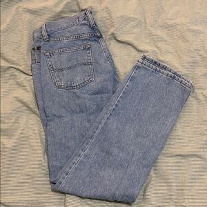 Lee Light Wash Blue Jeans Denim Y2K